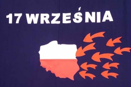 Napis 17 września kontury polski