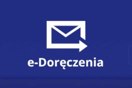 Koperta z napisem e-Doręczenia